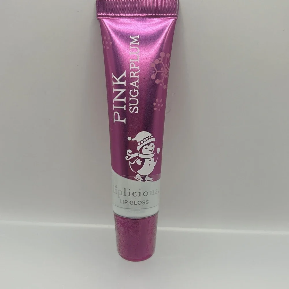 Bath & Body Works Liplicious Pink Sugarplum Lip Gloss .47 Oz RARE‎ Sealed